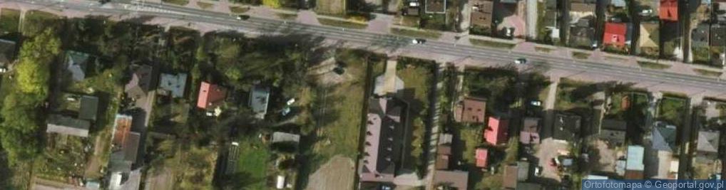 Zdjęcie satelitarne Trafostacja