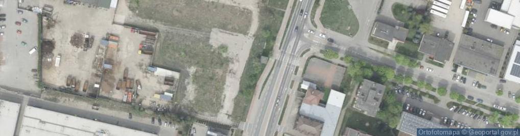 Zdjęcie satelitarne Trafostacja