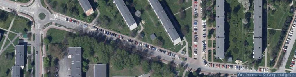 Zdjęcie satelitarne Trafostacja