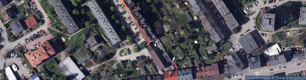 Zdjęcie satelitarne Beskid-Przeprowadzki