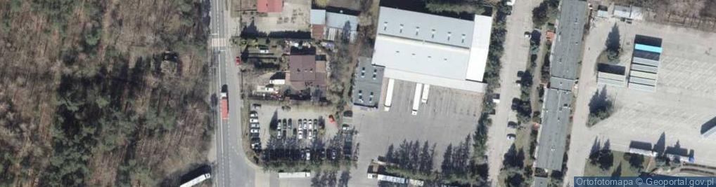 Zdjęcie satelitarne GEODIS Oddział Szczecin