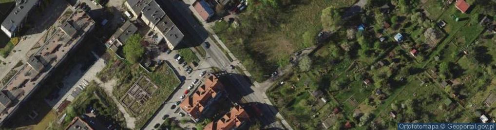 Zdjęcie satelitarne Kontenery Wrocław Polkont sprzedaż i wynajem kontenerów
