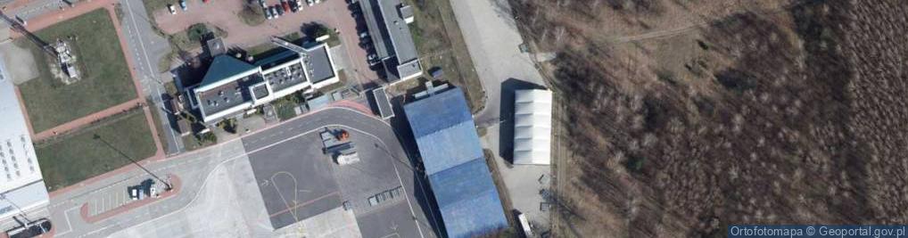 Zdjęcie satelitarne Port Lotniczy Łódź im. W. Reymonta - EPLL, LCJ, Terminal Cargo