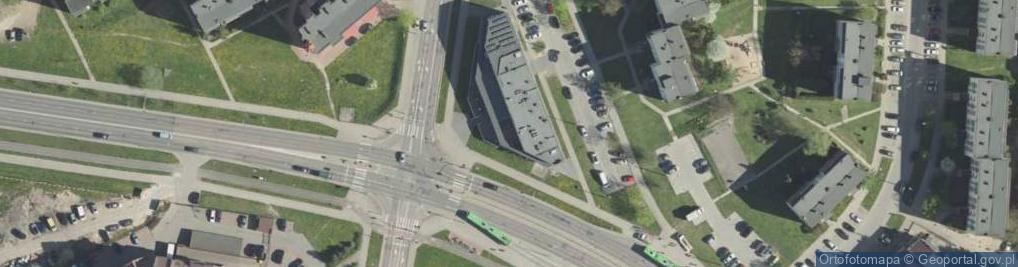 Zdjęcie satelitarne Trafika Nord
