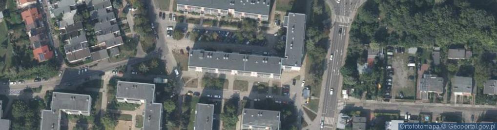 Zdjęcie satelitarne Agencja Ubezpieczeniowa Bartosiak
