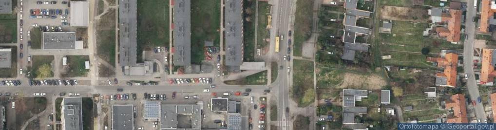 Zdjęcie satelitarne Biuro Usług Ubezpieczeniowych