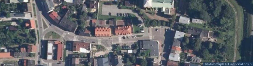 Zdjęcie satelitarne BKK. Kancelaria. B. Krasińska