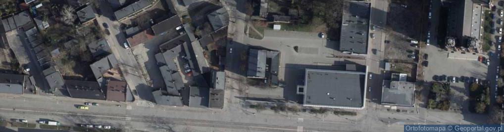 Zdjęcie satelitarne Brokus Ubezpieczenia Pabianice