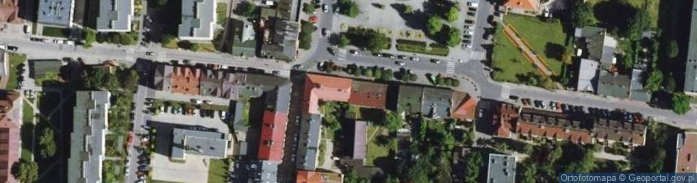 Zdjęcie satelitarne Centrum Finansowe
