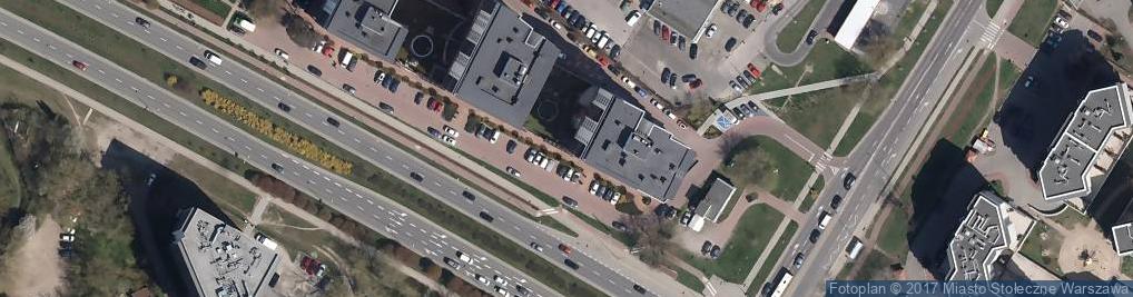 Zdjęcie satelitarne Centrum Ubezpieczeń Komunikacyjnych