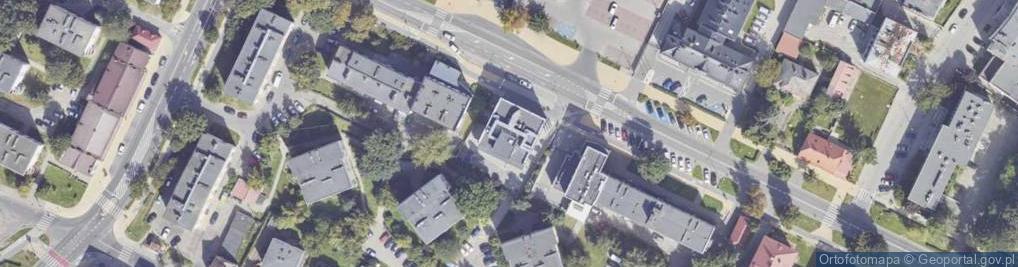 Zdjęcie satelitarne Centrum Ubezpieczeń