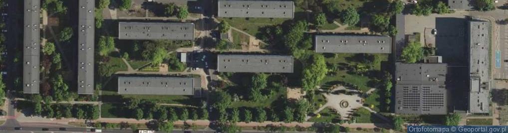 Zdjęcie satelitarne Konińskie Centrum Ubezpieczeń