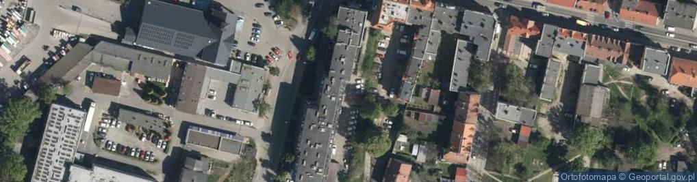 Zdjęcie satelitarne Multiagencja ubezpieczeniowa Joanna Wiśniewska-Tyburska
