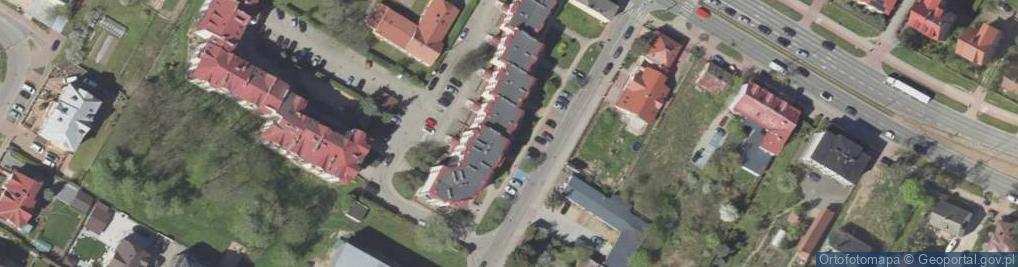 Zdjęcie satelitarne Pośrednictwo Finansowo-Ubezpieczeniowe Sylwester Sawicki