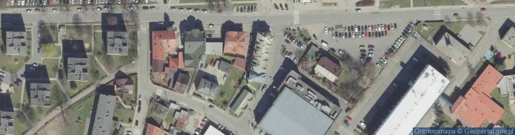Zdjęcie satelitarne Tyrka Jacek Usługi pośrednictwa ubezpieczeniowego