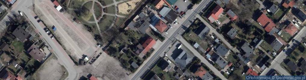 Zdjęcie satelitarne Ubezpieczenia Andrespol Tuszyńska - Placówka Partnerska