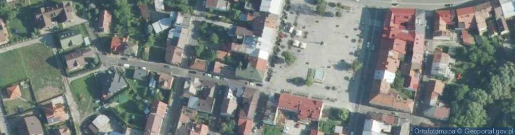 Zdjęcie satelitarne Ubezpieczenia Brzesko Rynek - Unilink S.A. - Placówka Partnerska