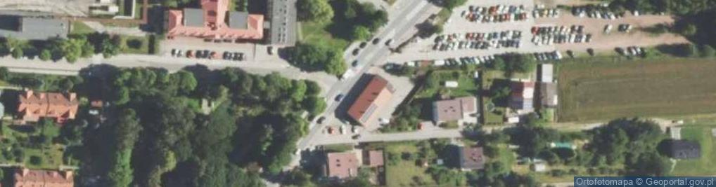 Zdjęcie satelitarne Ubezpieczenia Brzeszcze Ofiar Oświęcimia - Unilink S.A.