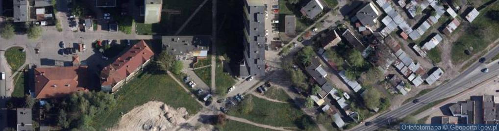 Zdjęcie satelitarne Ubezpieczenia Bydgoszcz Konopna - Unilink S.A. - Placówka Partne