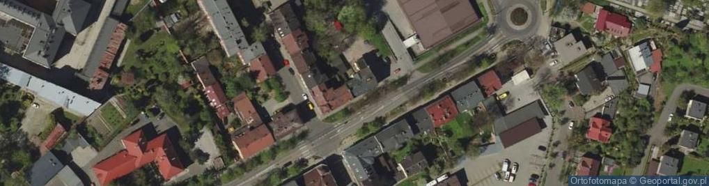Zdjęcie satelitarne Ubezpieczenia Cieszyn - Unilink S.A. - Placówka Partnerska