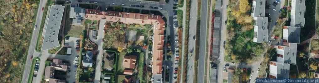 Zdjęcie satelitarne Ubezpieczenia Częstochowa Szajnowicza Iwanowa - Unilink S.A. - P
