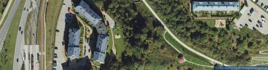 Zdjęcie satelitarne Ubezpieczenia Gdańsk Czerwony Dwór - Unilink S.A. - Placówka Par
