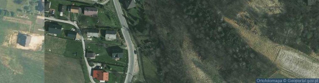 Zdjęcie satelitarne Jurajskie źródło krasowe w Regulicach