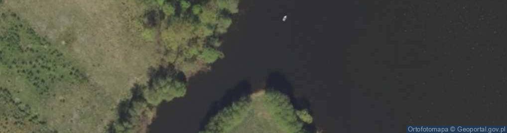 Zdjęcie satelitarne Kanał Elbląski- jez. Ilińsk