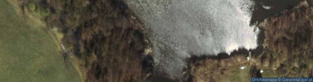 Zdjęcie satelitarne Kanał Elbląski- jez. Sambród