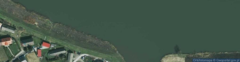 Zdjęcie satelitarne Kanał Łączański- rz. Wisła [37