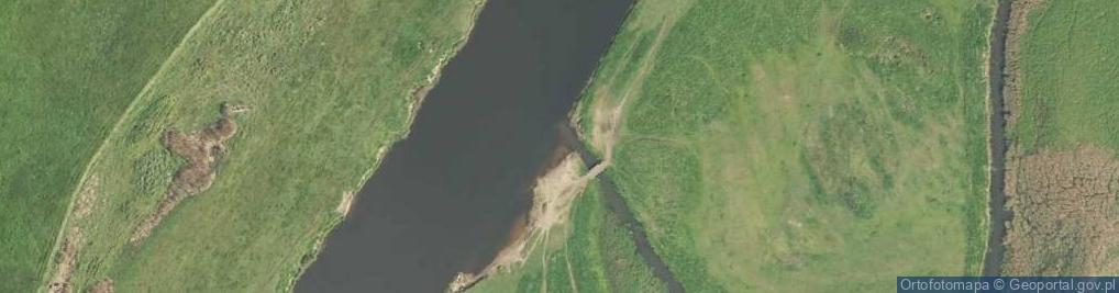 Zdjęcie satelitarne Rudawa- rz. Noteć [L]