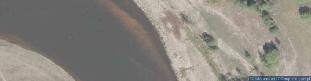 Zdjęcie satelitarne Ujście Kanału Kuzie do rz. Narew