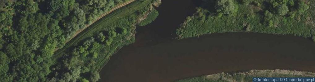 Zdjęcie satelitarne Ujście Kanału Ślesińskiego do rz. Warta [P417