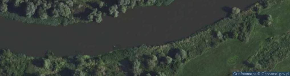 Zdjęcie satelitarne Ujście rz. Bawół do rz. Warta