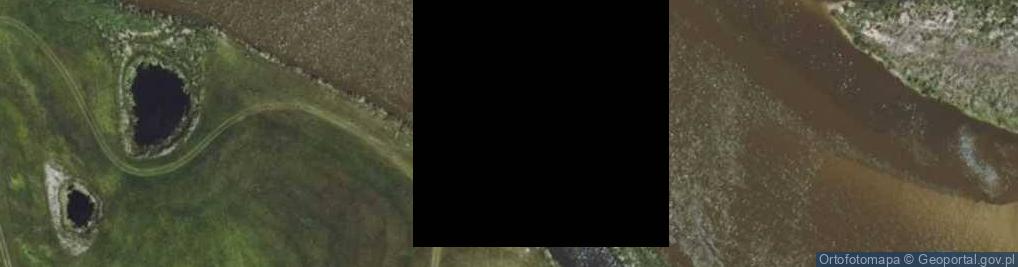 Zdjęcie satelitarne Ujście rz. Fiszor do rz. Bug
