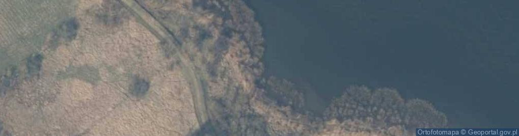 Zdjęcie satelitarne Ujście rz. Karwia Struga do Roztoki Odrzańskiej (Odra)
