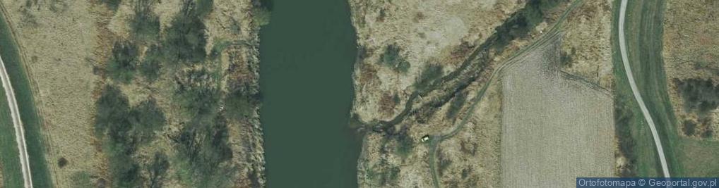 Zdjęcie satelitarne Ujście rz. Rudno do rz. Wisła [L46