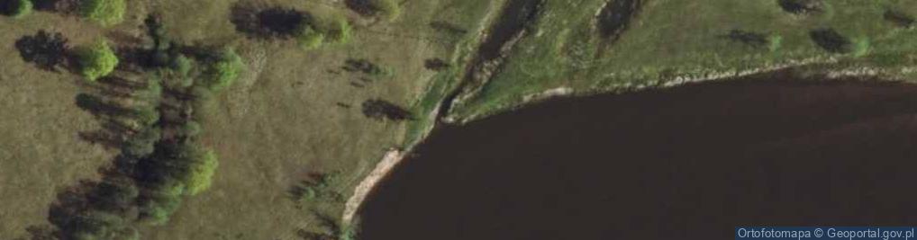 Zdjęcie satelitarne Ujście rz. Stara Rzeka do rz. Narew