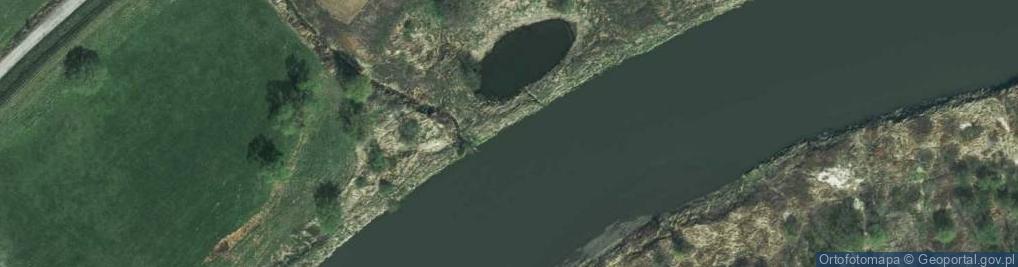 Zdjęcie satelitarne Ujście rz. Stracha do rz. Wisła [L54