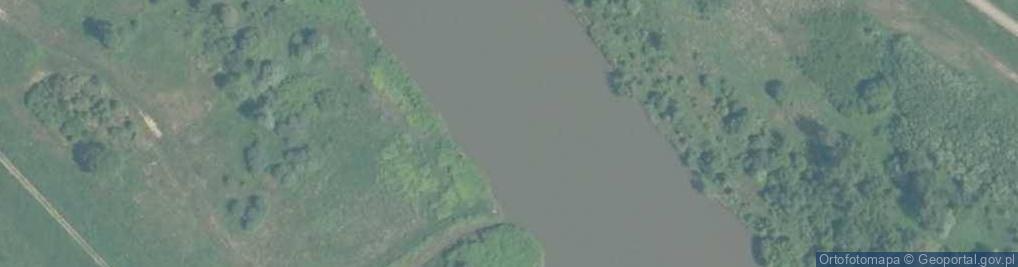 Zdjęcie satelitarne Ujście rz. Włosanka do rz. Wisła