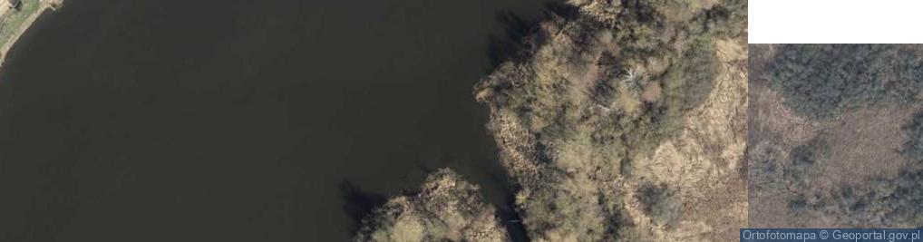 Zdjęcie satelitarne Ujście rz. Żeglicki Przekop do rz. Odra Zachodnia