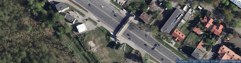 Zdjęcie satelitarne kładka dla pieszych - winda