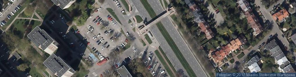 Zdjęcie satelitarne winda - kładka