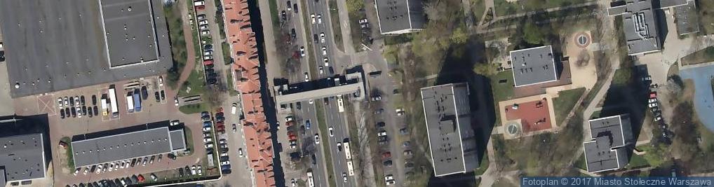 Zdjęcie satelitarne winda - kładka