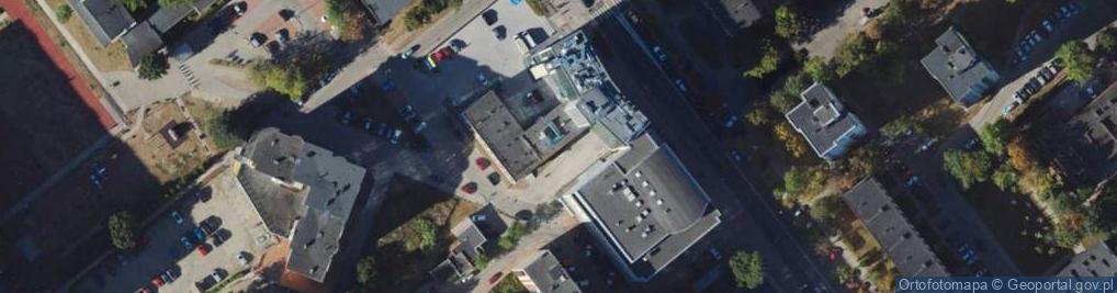 Zdjęcie satelitarne Rektorat