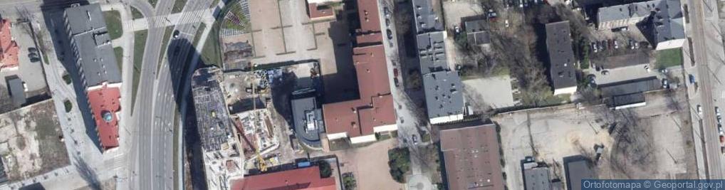 Zdjęcie satelitarne Wydział Filozoficzno - Historyczny