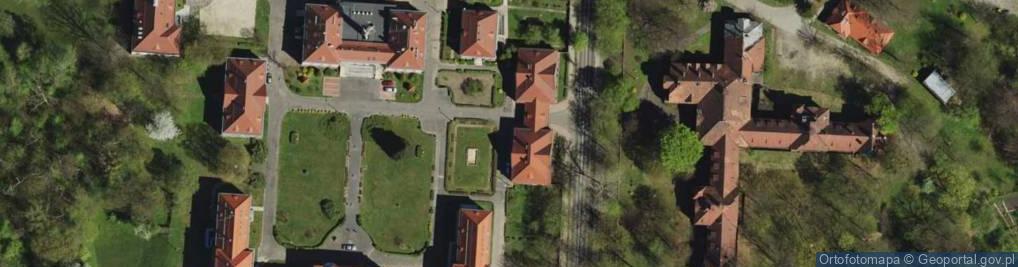 Zdjęcie satelitarne Śląski Uniwersytet Medyczny w Katowicach