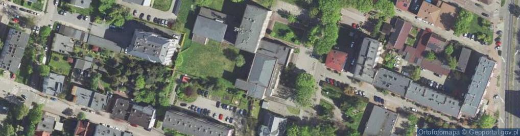 Zdjęcie satelitarne Wydział Nauk Ścisłych i Technicznych