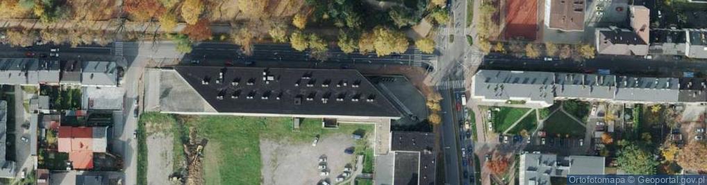 Zdjęcie satelitarne Akademia Polonijna w Częstochowie