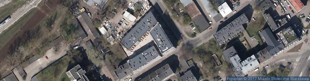 Zdjęcie satelitarne Europejska Wyż. Szkoła Prawa i Administracji